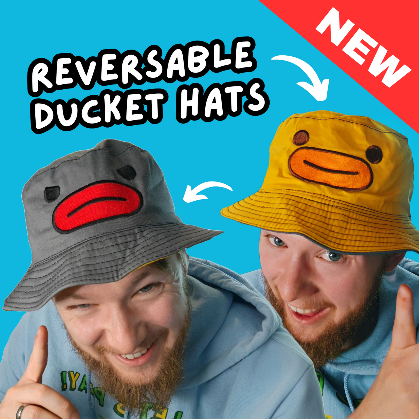 Reversible 'Ducket' Hat