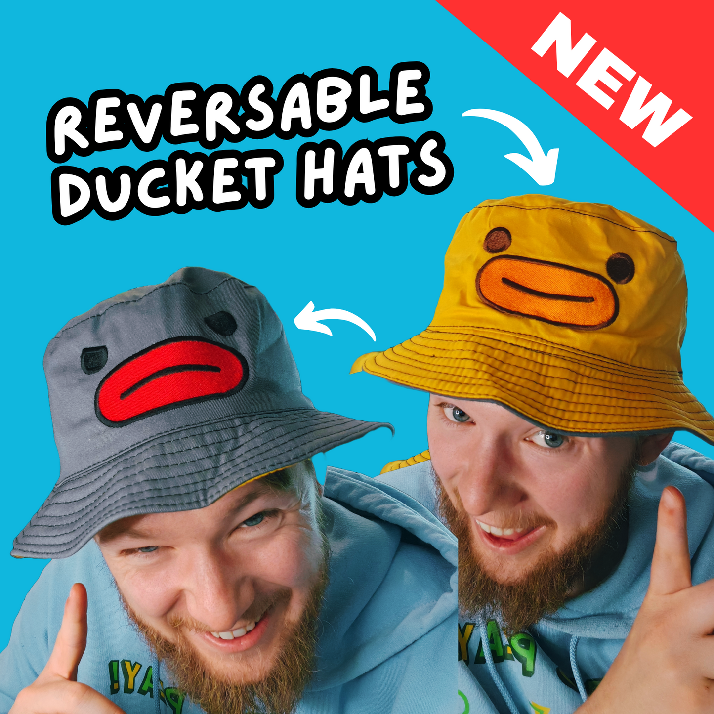 Reversible 'Ducket' Hat