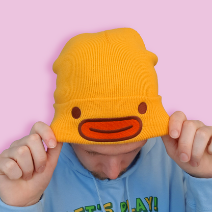 Cuffed Gwokoli Beanie (Yellow)