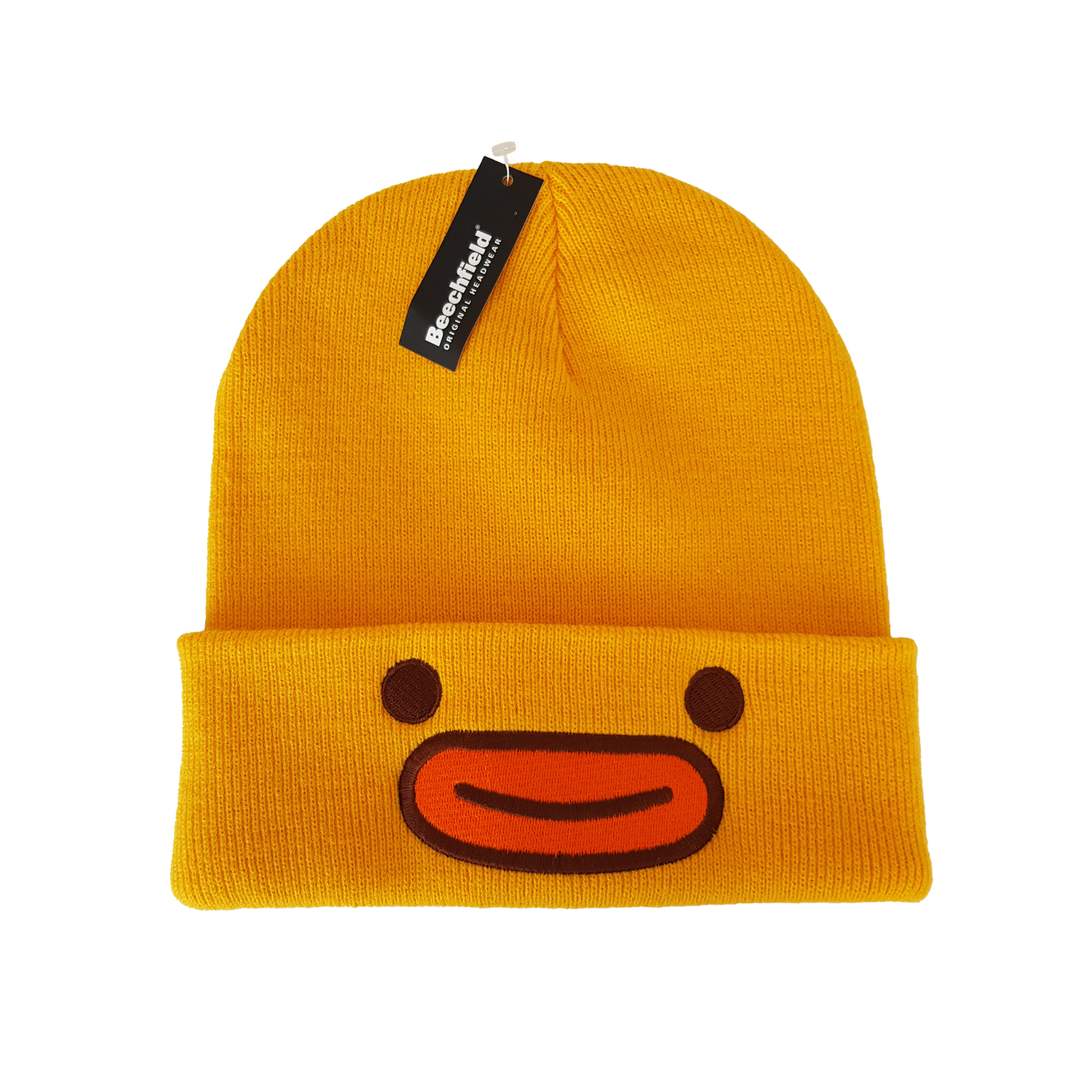 Gwok Duck Beanie Hat - Yellow