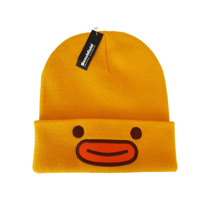 Gwok Duck Beanie Hat - Yellow