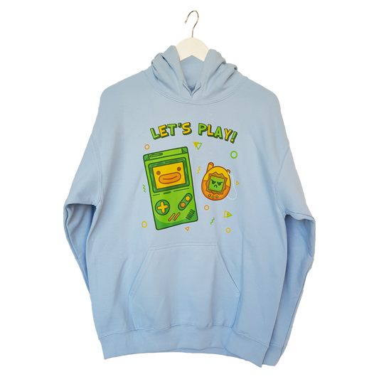 Gwok & Greg 'Let's Play' Unisex Retro Gaming Hoodie