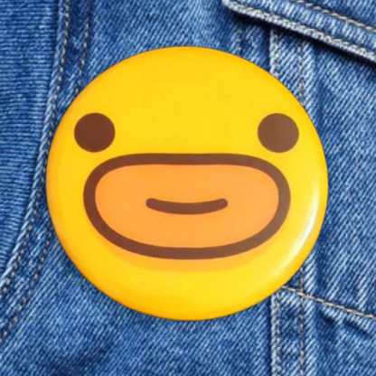 Gwok Face Button Badge