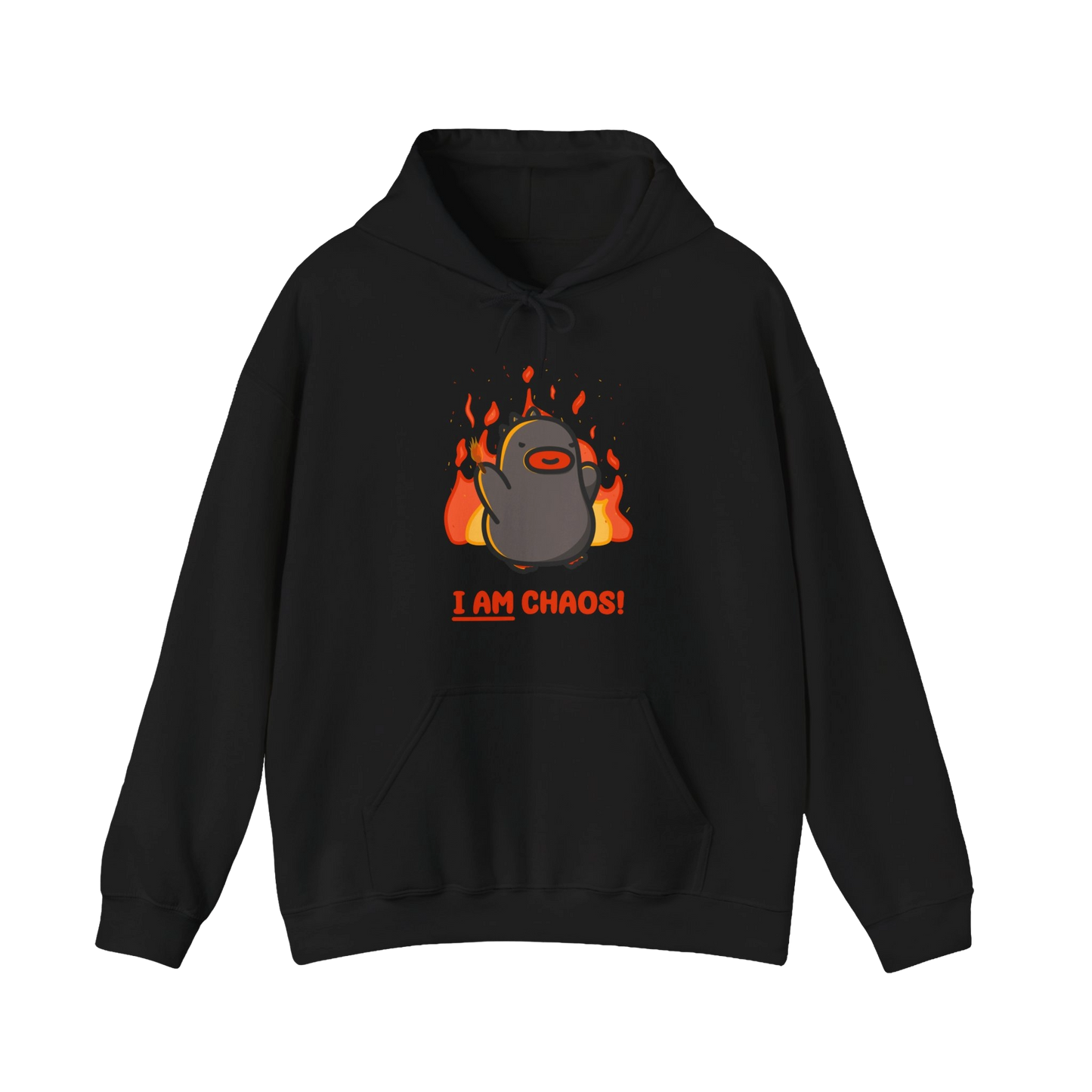 I am Chaos - Black Unisex Hoodie