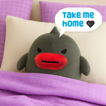 Pok the Goth Duck Plush 🖤 (First Flock Bundle)