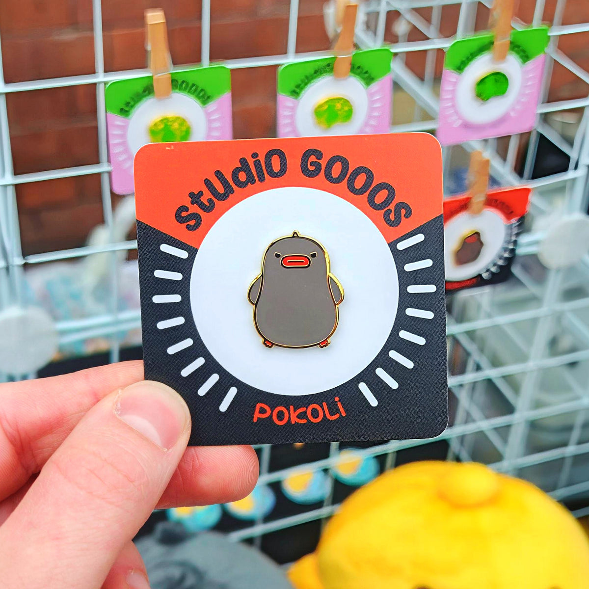 Pokoli Duck Enamel Pin