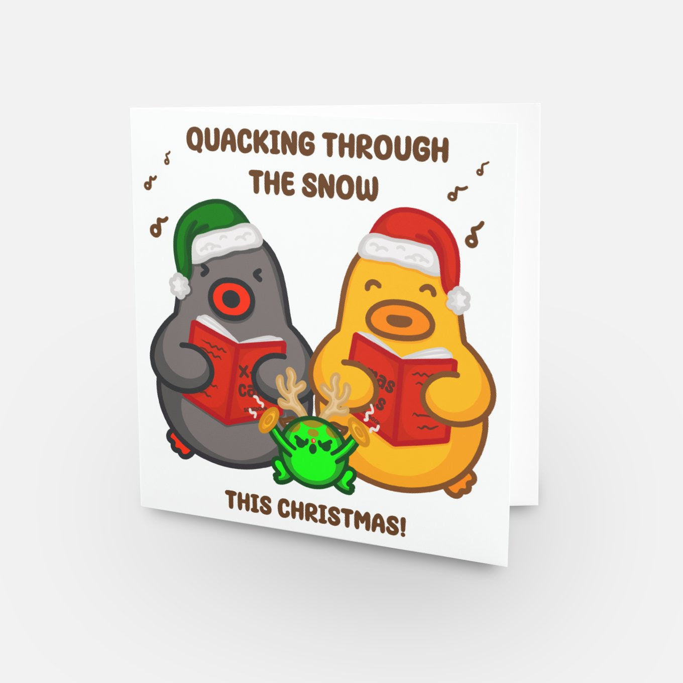 Gwokoli 14cm x 14cm Christmas Cards